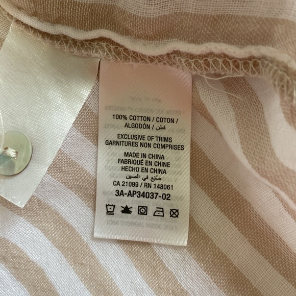 linen-like button down shirt - Picture 2 of 3